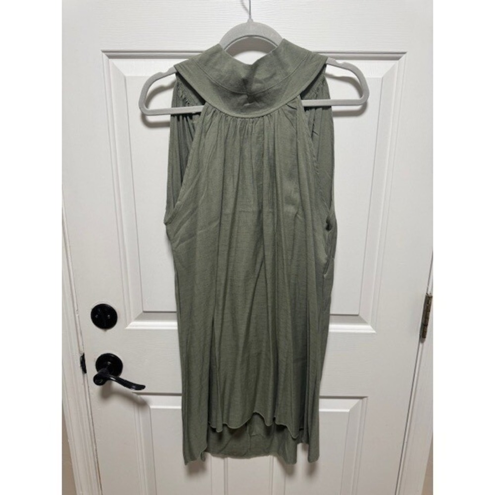 Crosstree Lane turtleneck A line halter dress